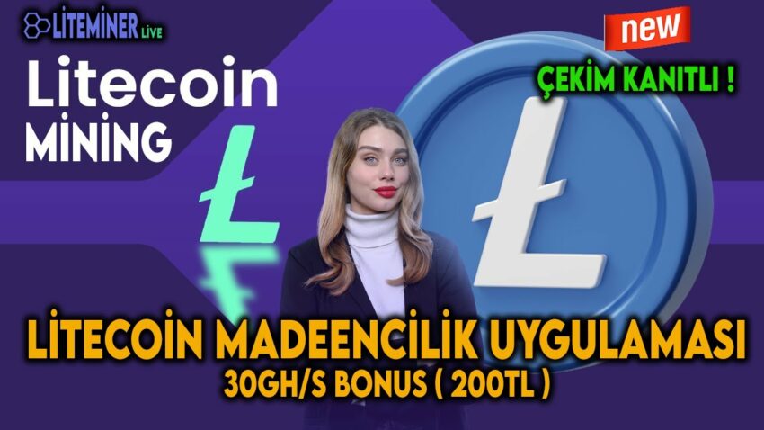 Litecoin kazan – Kripto madencilik uygulaması – 30GH/s Kayıt bonusu – YENİ APP Kripto Kazan 2022