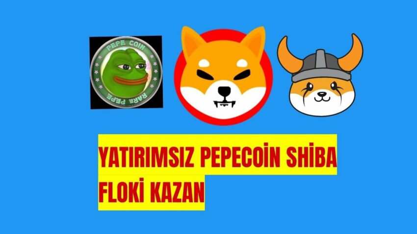 ✅YATIRIMSIZ KRİPTO PARA KAZAN🤮PEPE SHIBA DOGE BTC FLOKI İNTERNETTEN PARA KAZAN Kripto Kazan 2022