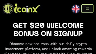 Yeni Icoinx 20 Dolar Kripto Kayıt Ödülü🤑 | 50 Dolar Yatırdık 💸 | İnternetten Para Kazan ✅ Kripto Kazan 2022