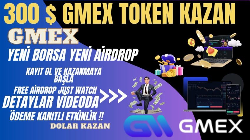 300 Adet Gmex(Gmx) Token Kazan Gmex Global Airdrop Binlerce Dolar Kazan #kripto Kripto Kazan 2022