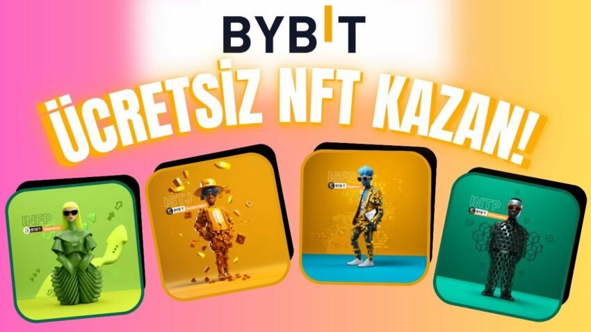 Bybit Ücretsiz NFT Kazan! Bybit 1.000.000$ Çark Airdrop Geldi! Bybit Kişiliğine Göre NFT KAZAN Kripto Kazan 2022