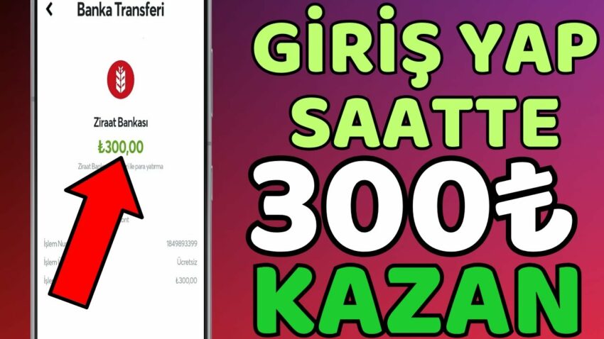 Sadece Giriş Yap Saatte 300₺ Kazan 🤑-💰(ÖDEME VİDEO)🤑- İnternetten Para Kazanma Yolları 2023 Para Kazan