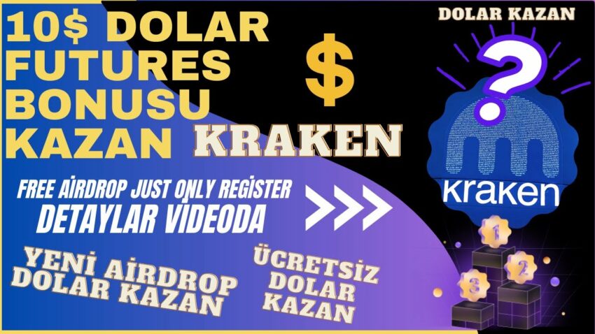 Yatırımsız 10$ Dolar Anında Kazan !! Ödeme Kanıtlı Kraken Dev Etkinlik #kripto Para Kazan