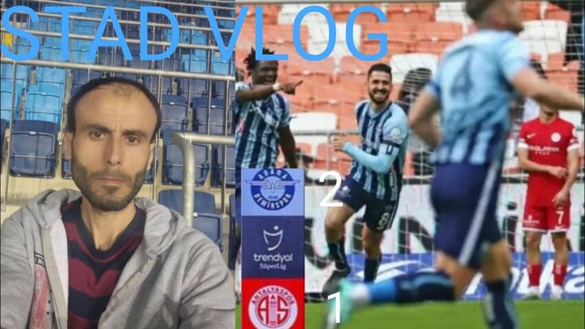 Adana Demirspor 2 Bitexen Antalyaspor 1 Son Dakikalar Nefes Kesti Stad Vlog Bitexen 2022
