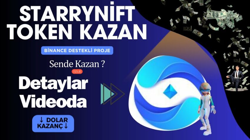 Binance Destekli StarryNift Projesi İle Ücretsiz Starry Token Kazan #kripto Kripto Kazan 2022