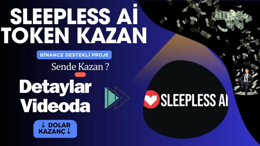 Binance Launcpool Sleepless Aı Projesi İle Ücretsiz Ai Token Kazan Dolar Kazandıran Projeler #kripto Kripto Kazan 2022