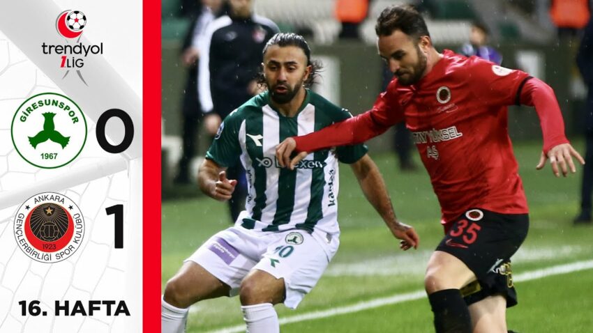 Bitexen Giresunspor (0-1) Gençlerbirliği – Highlights/Özet | Trendyol 1. Lig – 2023/24 Bitexen 2022