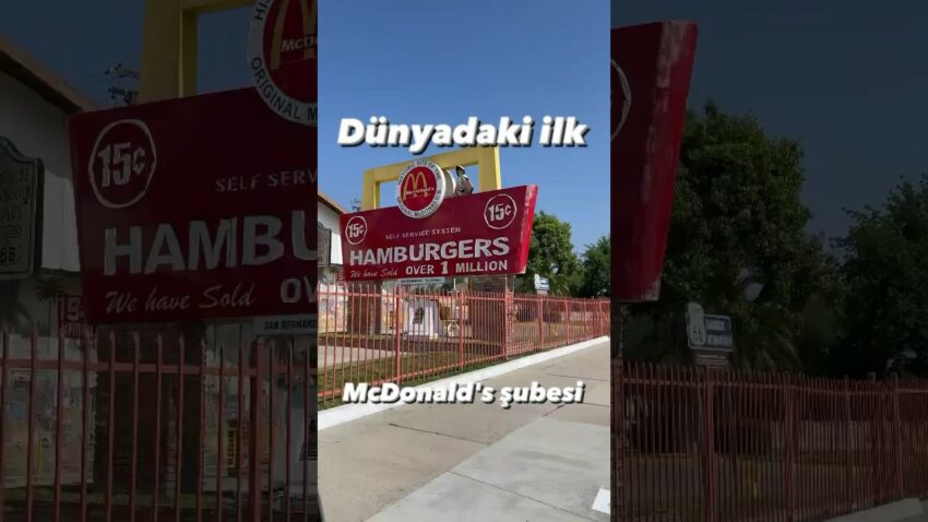 Dünyadaki İLK McDonald’s şubesi. #dolarkazan #pasifgelir #ekgelir Ek Gelir 2022