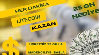 HER DAKİKA $25 KAZAN💰YENİ LİTECOİN MINING PROJESİ Para Kazan