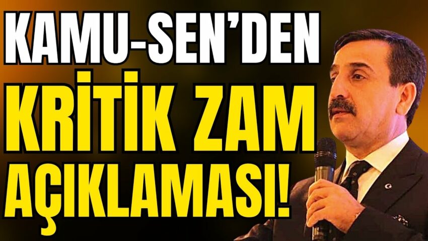 Memur ve emekli maaşları için  Kamu-Sen başkanı Önder Kahveci’den çağrı! Memur Maaşları 2022