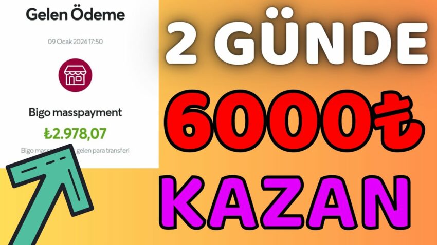 Bu Uygulama Sayesinde 6000₺ Kazan 🤑-💰(ÖDEME VİDEO)🤑- İnternetten Para Kazanma Yolları 2023 Para Kazan