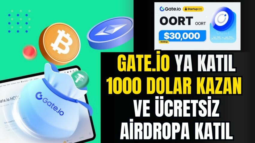 Gate.io kayıt ol ve 1000 DOLAR KAZAN  ayrıca ücretsiz altcoin ön satış fırsatı Kripto Kazan 2022