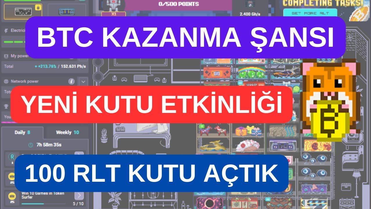 Kutudan-BTC-Cikma-Sansi-100-RLT-Kutu-Actik-Oyun-Oyna-Para-Kazan-rollercoin-Para-Kazan