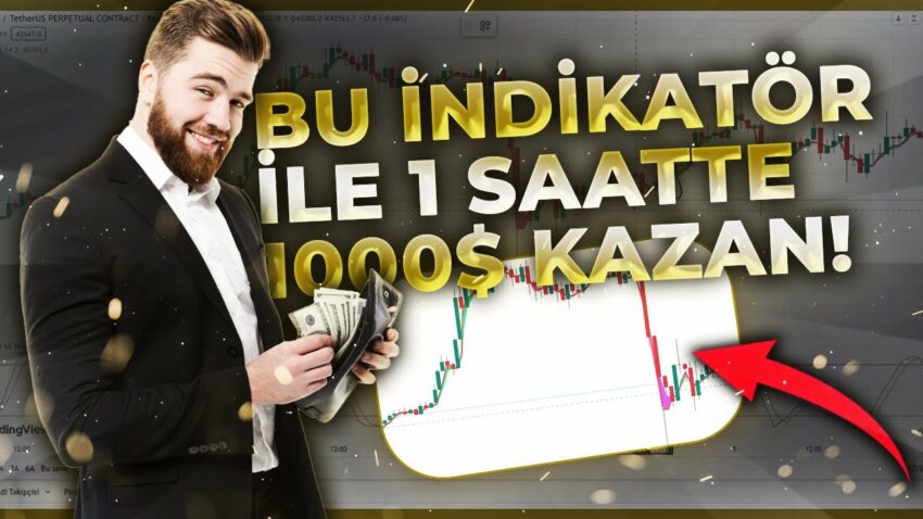 SAATTE 1000$ KAZANDIRAN EFSANE İNDİKATÖR!- TradingView Al-Sat Stratejisi! Kripto Kazan 2022