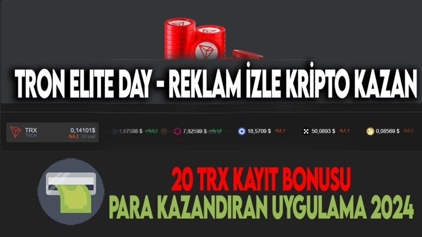 Kripto para kazandıran uygulama 2024 – 20TRX Kayıt bonusu – Kripto madencilik sitesi Kripto Kazan 2022