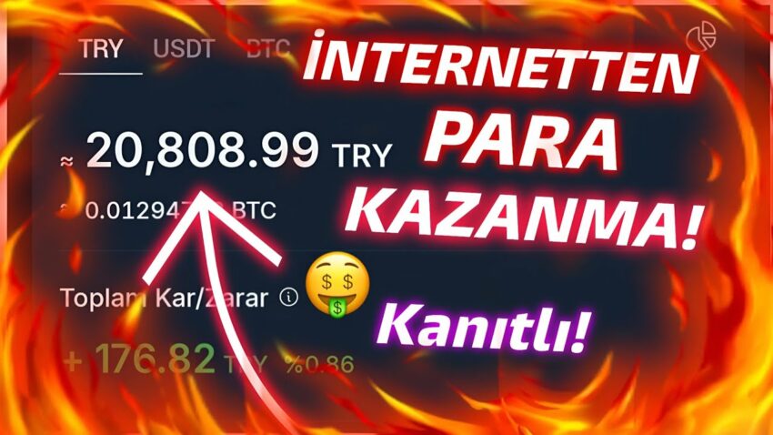 SADECE AÇIK TUT 500$/15000₺ KAZAN 💰 KANITLI! – İNTERNETTEN PARA KAZANMA 2024 Para Kazan