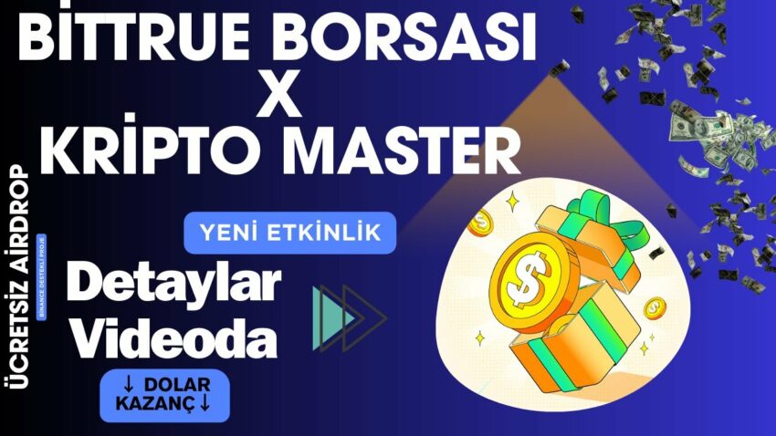 15$ Dolar Kazan Kripto Master Takipçilerine Özel Bittrue X Kripto Master Özel Etkinlik #kripto Kripto Kazan 2022