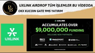 Bedava 700$ Para Kazan | Çekilebilir 21.000 TL Ödeme Kanıtlı Airdrop | UXLINK Airdrop | Claim UXUY Kripto Kazan 2022
