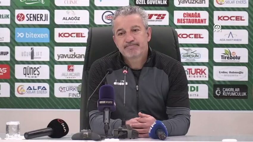 Bitexen Giresunspor-Adanaspor maçının ardından Bitexen 2022