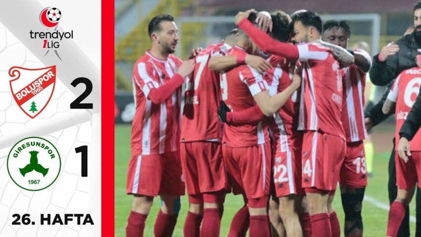 Boluspor (2-1) Bitexen Giresunspor – Highlights/Özet | Trendyol 1. Lig – 2023/24 Bitexen 2022