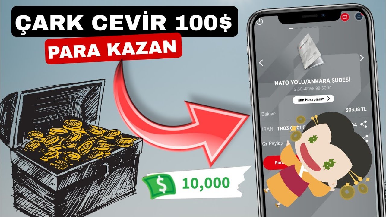 Cark-Cevirerek-100-Dolar-Bedava-Para-Kazan-Internetten-Para-Kazanma-Sitesi-Para-Kazan
