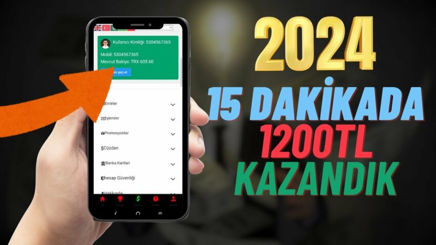 İnternetten Para Kazanma / Videoda 1200TL KAZANDIK!!!! ( 2024 Yeni İş Modeli ) Ek Gelir 2022