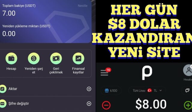 KAYIT OL $10 DOLAR KAZAN (TRX MADENCİLİK) – internetten para kazanma – dolar kazanma #trx  #mining Para Kazan