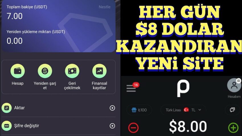 KAYIT OL $10 DOLAR KAZAN (TRX MADENCİLİK) – internetten para kazanma – dolar kazanma #trx  #mining Para Kazan