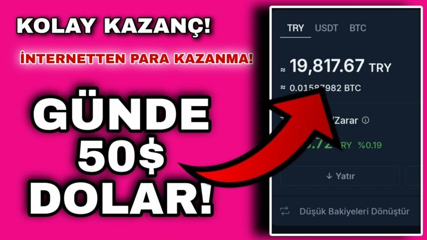 internetten para kazanma 50 dolar Kazan / 3000 tl 💰 ödeme kanıtlı 💰 İNTERNETTEN PARA KAZANMA 2024 Para Kazan