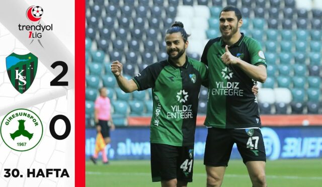 Kocaelispor (2-0) Bitexen Giresunspor – Highlights/Özet | Trendyol 1. Lig – 2023/24 Bitexen 2022