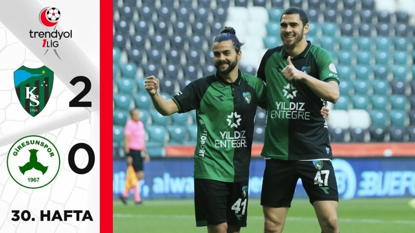 Kocaelispor (2-0) Bitexen Giresunspor – Highlights/Özet | Trendyol 1. Lig – 2023/24 Bitexen 2022